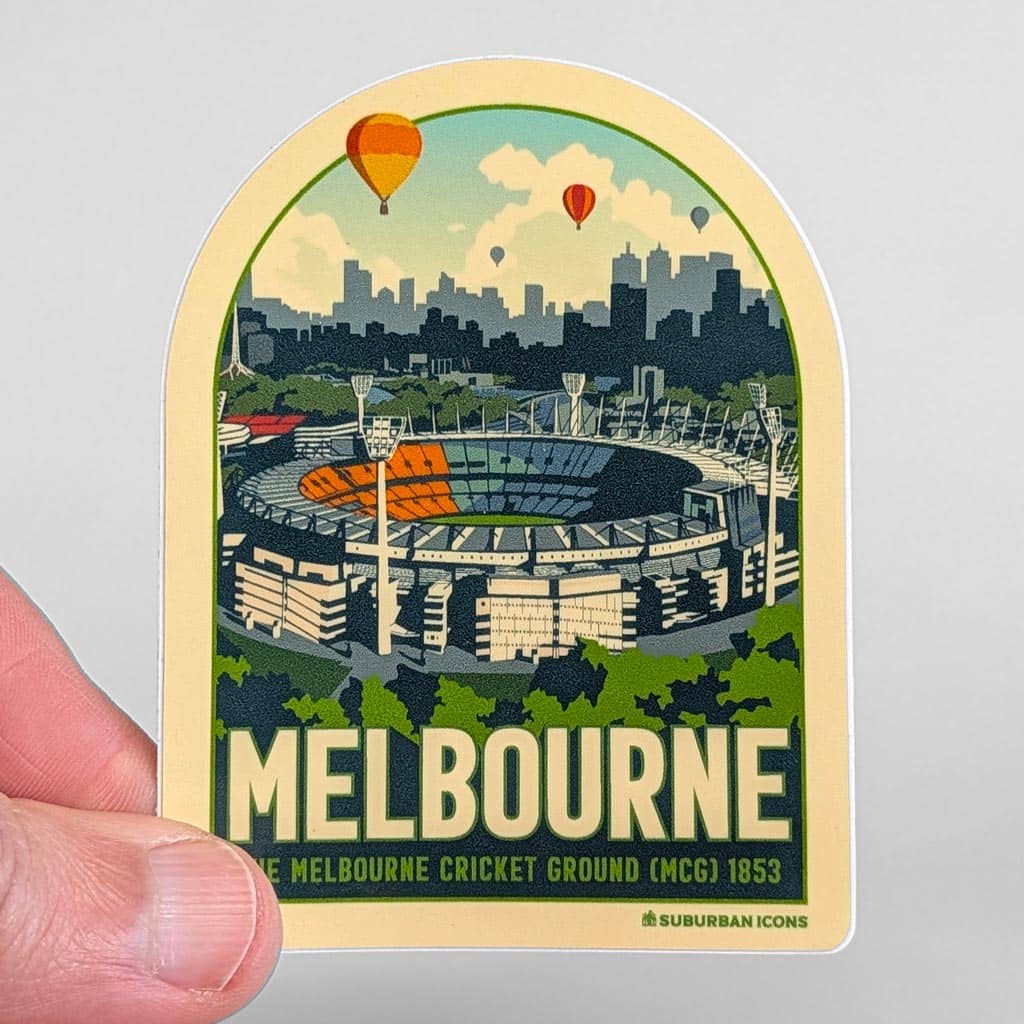 MCG Melbourne Cricket Ground Sticker
