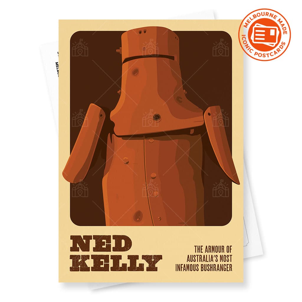 Ned Kelly Half Armour Postcard