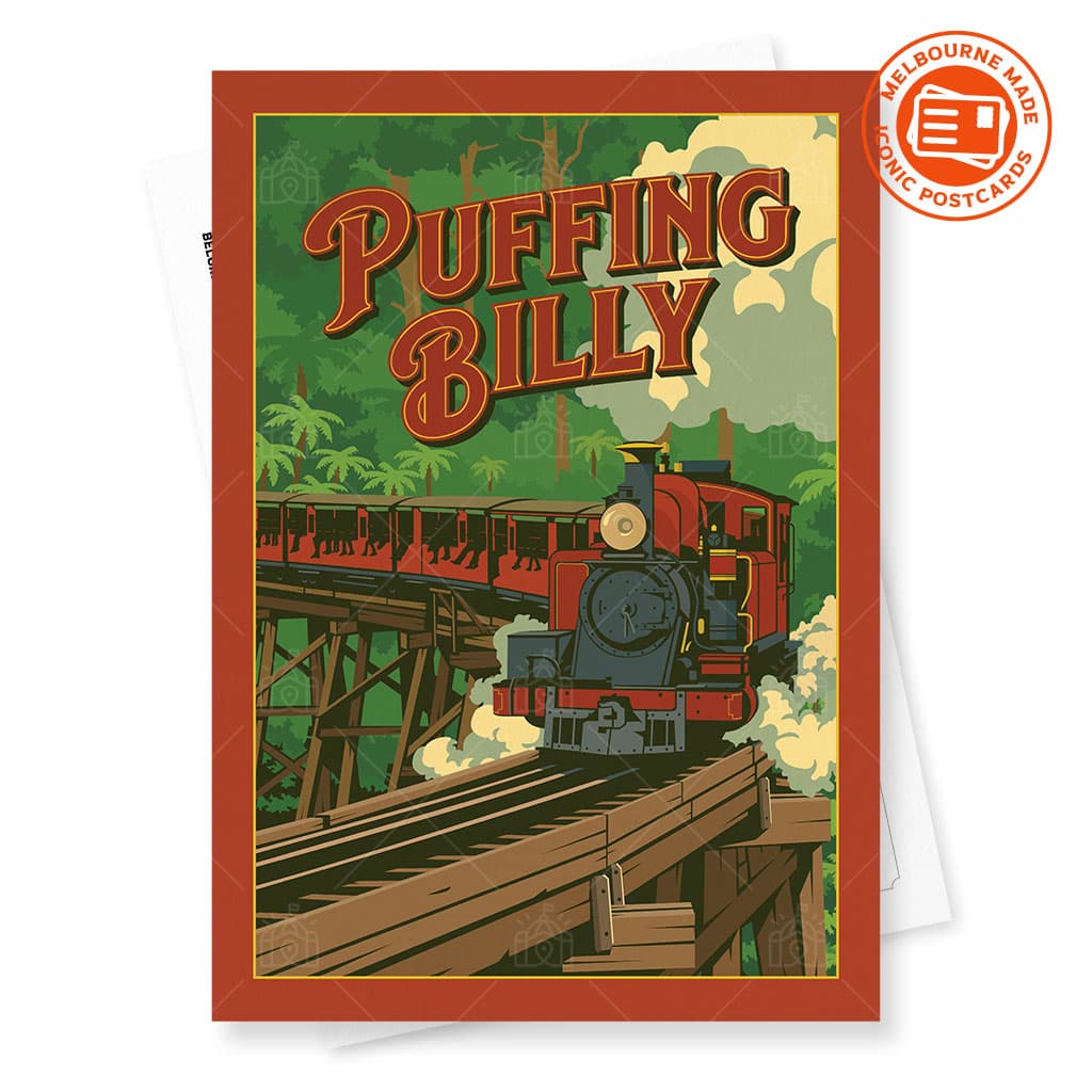 Puffing Billy Railway Postcard