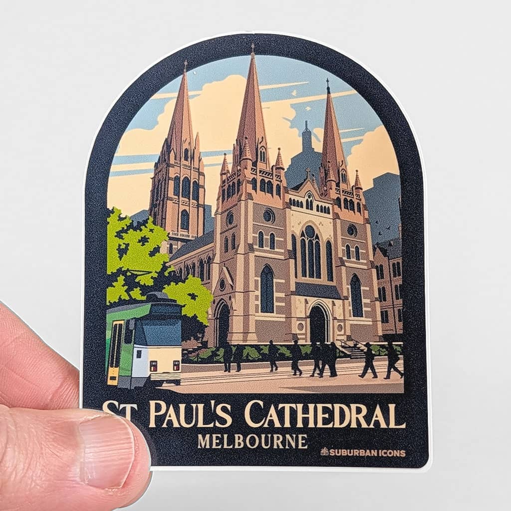 St Paul’s Cathedral Melbourne Sticker