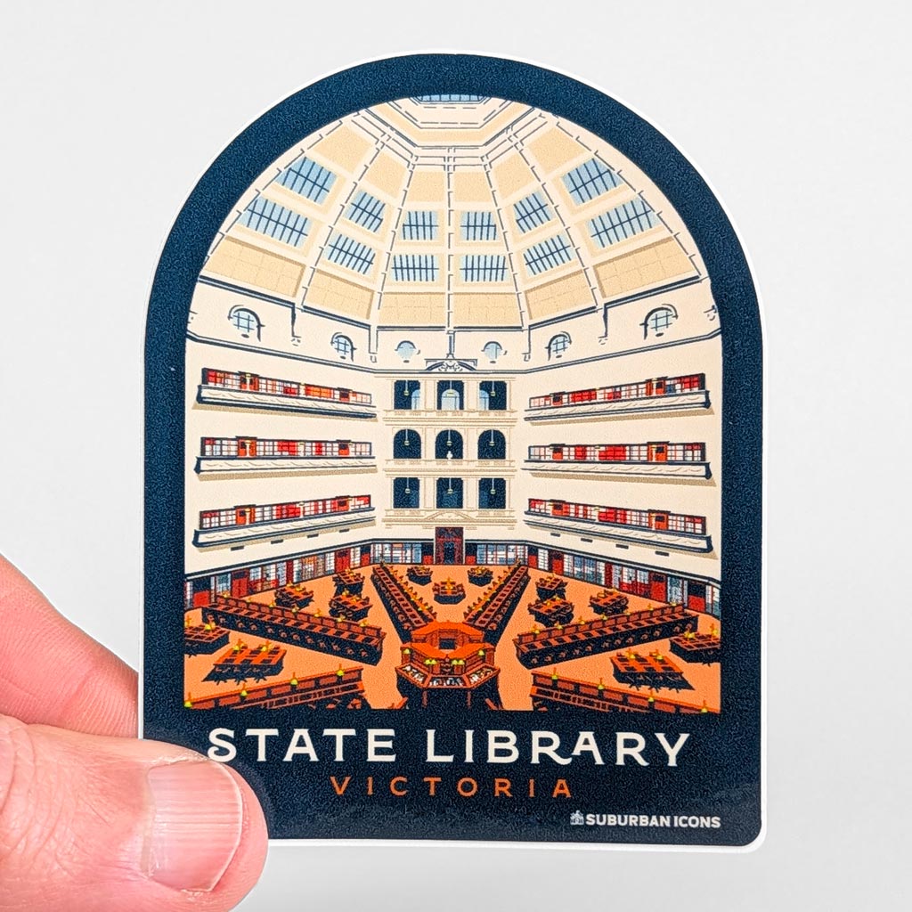 State Library Victoria La Trobe Reading Room Sticker