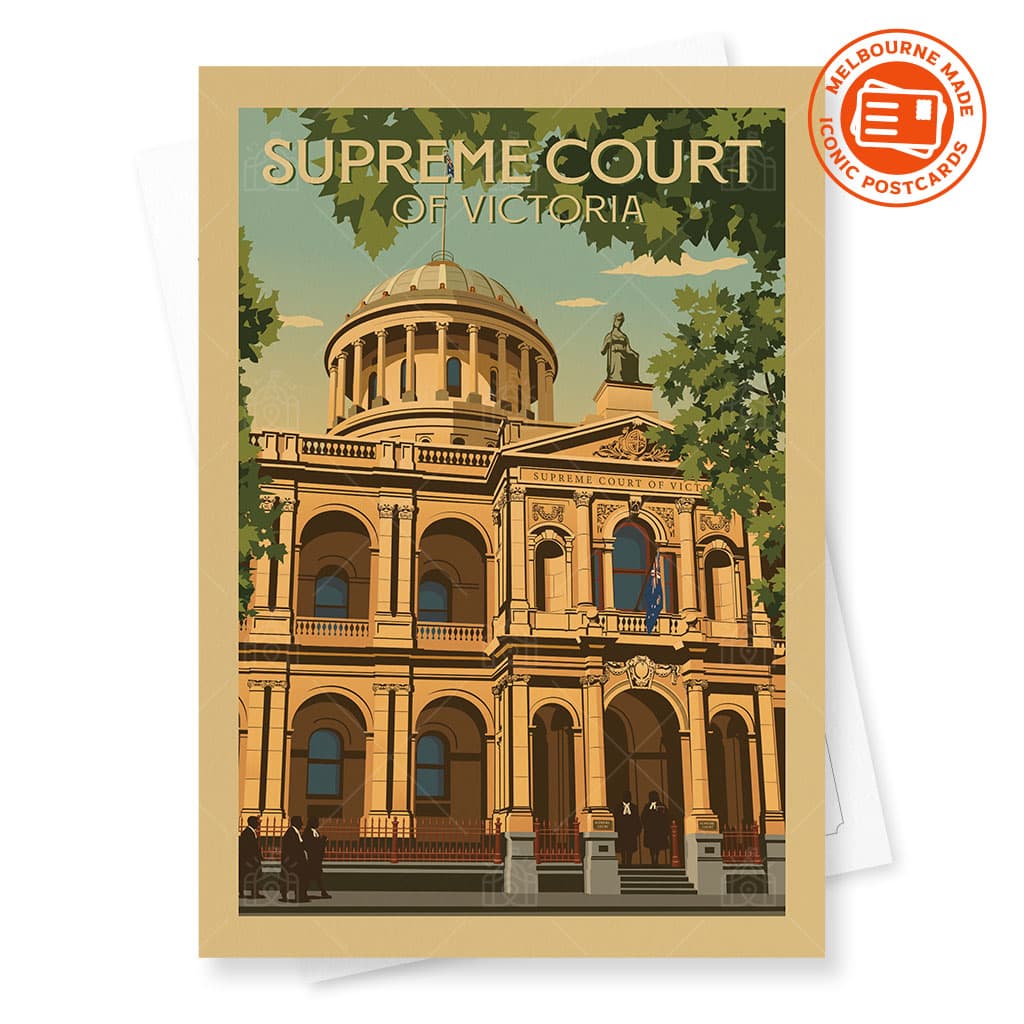 The Supreme Court of Victoria Postcard