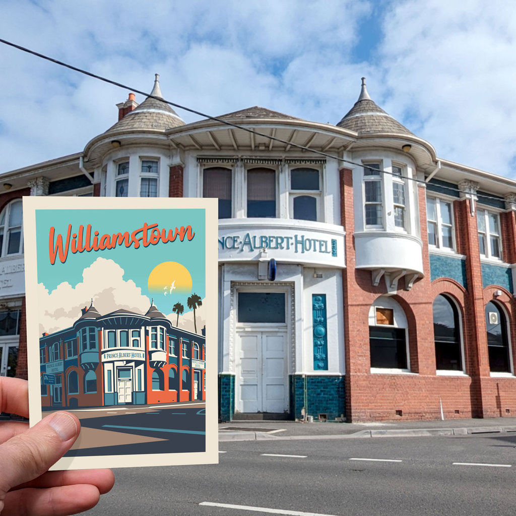 Williamstown Prince Albert Hotel Suburban Icon Poster